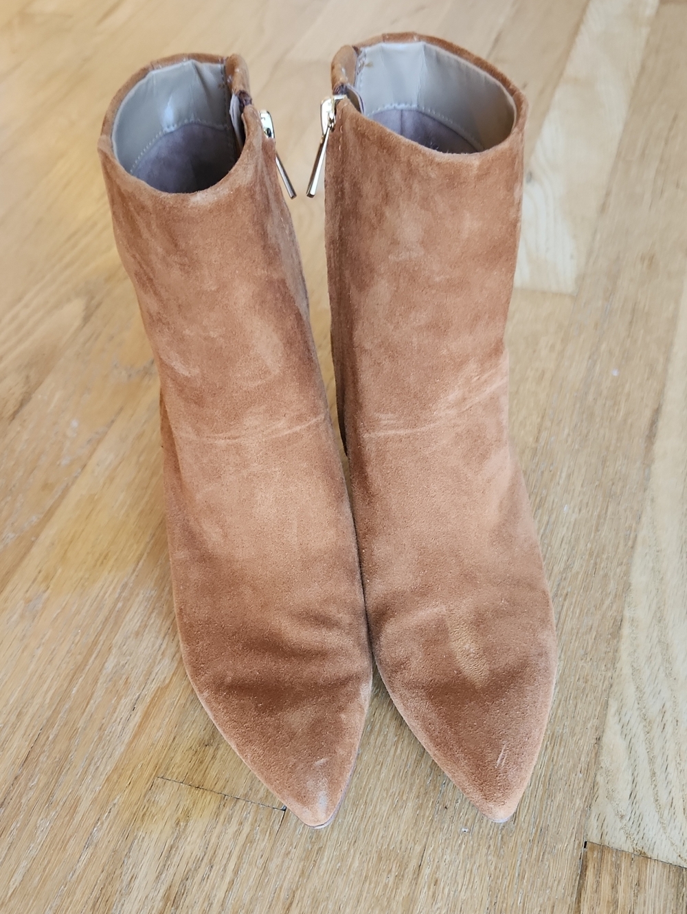 Sam Edelman Kitten Heel Suede Boots